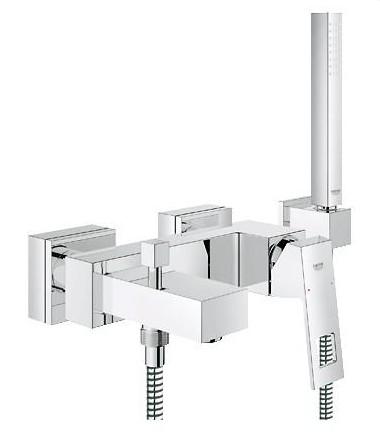 Grohe Eurocube kararmatur med h&aring;ndbruser