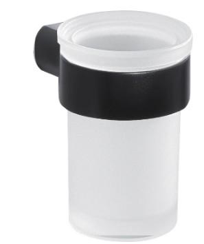 Hefe Piren tandkrus til væg - Mat sort Hefe Piren tandkrus til væg - Mat sort