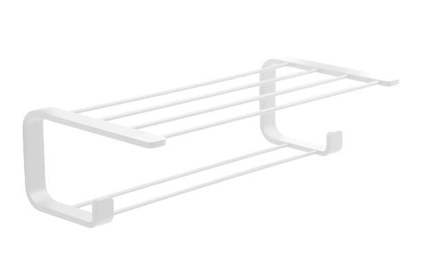 Hefe Outline h&aring;ndkl&aelig;dehylde og holder - Mat hvid