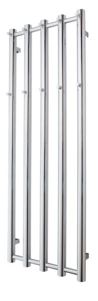 TVS Kiro 5 h&aring;ndkl&aelig;det&oslash;rrer - 51,5x140 cm - Krom