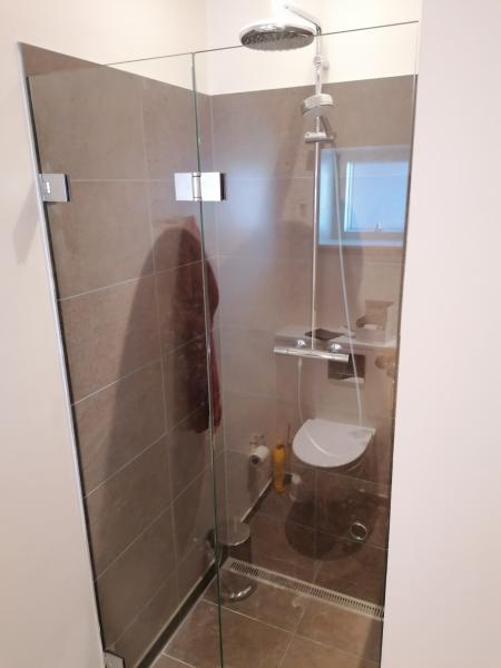 Bath folded&oslash;r  - Frostet glas - Matsort