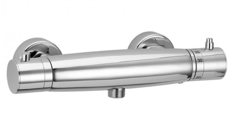 Cass&oslash;e brusetermostat - Krom