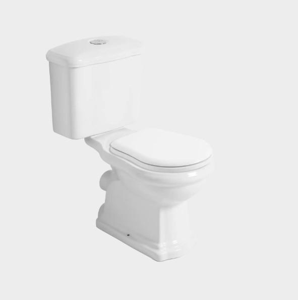 Lavabo Retro Monoblocco gulvst&aring;ende toilet m/P-l&aring;s