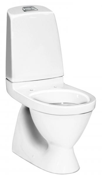 Gustavsberg Nautic toilet 5500L m/skjult S-l&aring;s