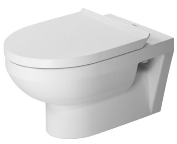 Duravit No. 1 Rimless v&aelig;gh&aelig;ngt toilet inkl. toilets&aelig;de m/softclose