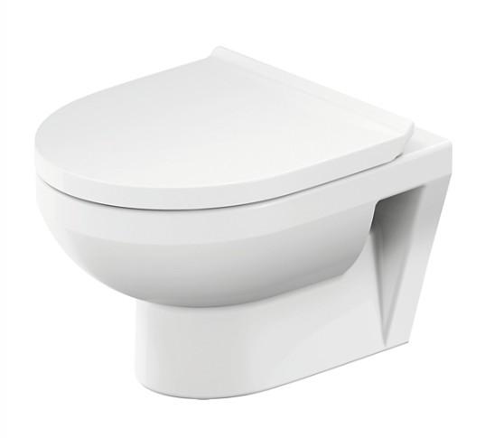 Duravit No.1 Compact Rimless væghængt toilet inkl. toiletsæde m/softclose og Wondergliss Duravit No.1 Compact Rimless væghængt toilet inkl. toiletsæde m/softclose og Wondergliss