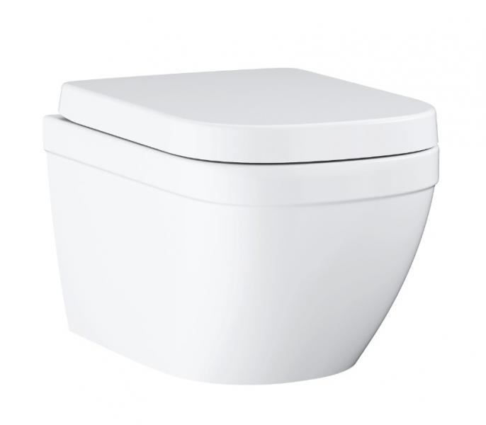Grohe Euro Ceramic væghængt toilet inkl. sæde m/soft close Grohe Euro Ceramic væghængt toilet inkl. sæde m/soft close