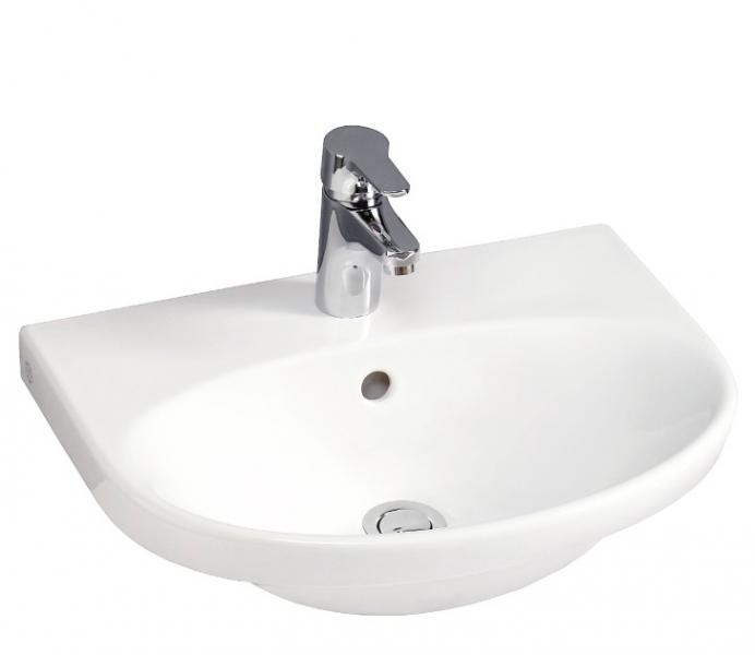 Gustavsberg Nautic 50 håndvask t/væg - Uden hanehul Gustavsberg Nautic 50 håndvask t/væg - Uden hanehul