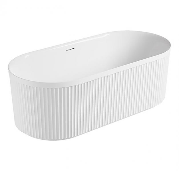Kriss Queen fritstående badekar - Mat hvid Kriss Queen fritstående badekar - Mat hvid