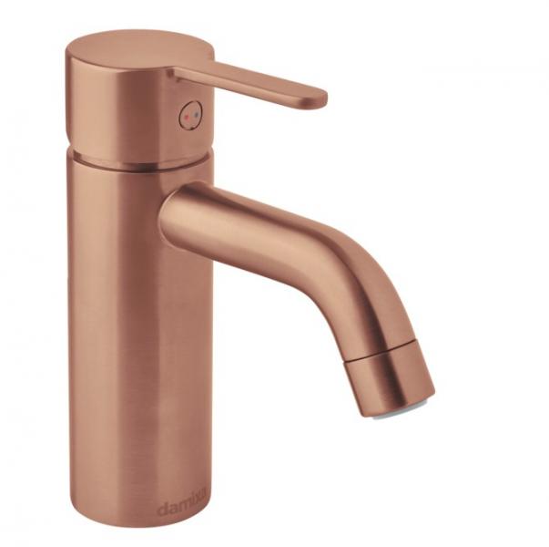 Damixa Silhouet S håndvaskbatteri u/bundventil - Børstet kobber Damixa Silhouet S håndvaskbatteri u/bundventil - Børstet kobber