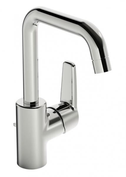 Oras Saga Håndvaskbatteri m/høj tud, bundventil og svingtud Oras Saga Håndvaskbatteri m/høj tud, bundventil og svingtud