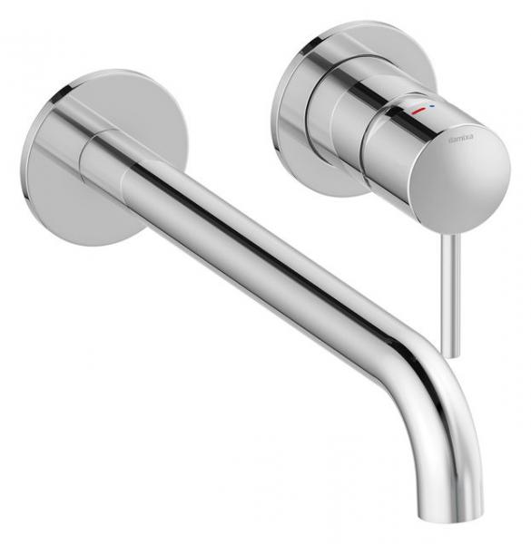 Damixa Osier armatur til indbygning i v&aelig;g 250mm - Krom