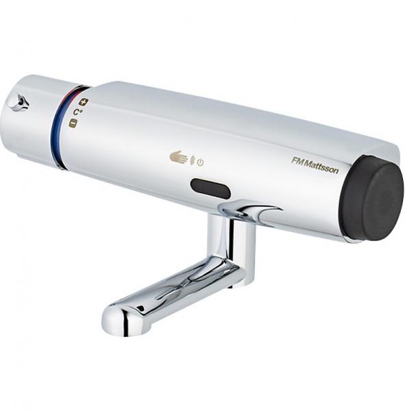 FM Mattsson Tronic WMS ber&oslash;ringsfri vandhane t/v&aelig;g - 100 mm