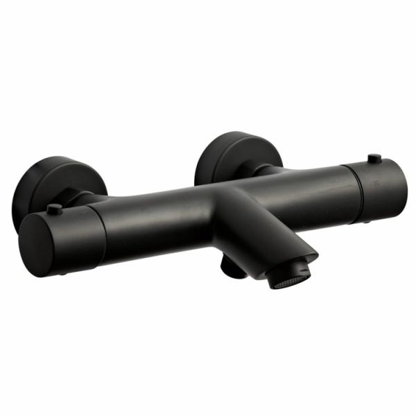 Lavabo Argo badekararmatur m/vandsparer - Mat sort Lavabo Argo badekararmatur m/vandsparer - Mat sort