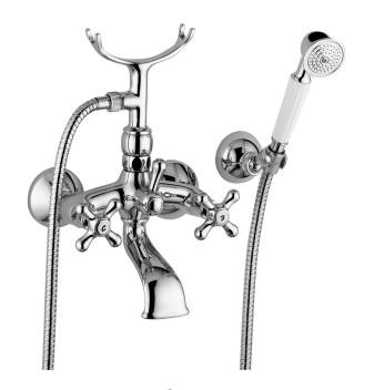 Lavabo Retro badekararmatur m/håndbruser - Krom Lavabo Retro badekararmatur m/håndbruser - Krom