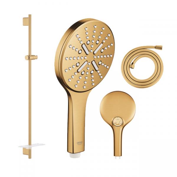 Grohe Rainshower SmartActive bruses&aelig;t - B&oslash;rstet cool sunrise