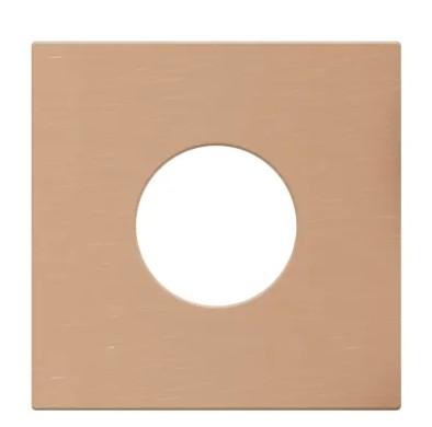 Grohe firkantet roset - B&oslash;rstet warm sunset