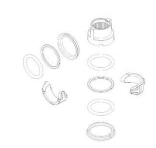 Damixa reperationss&aelig;t til sliddele f/studs og udl&oslash;bshoved