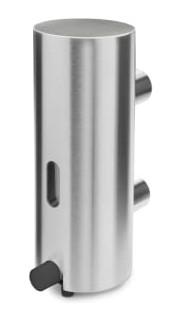 d line s&aelig;bedispenser 350 ml m/indikator - Slebet rustfrit st&aring;l