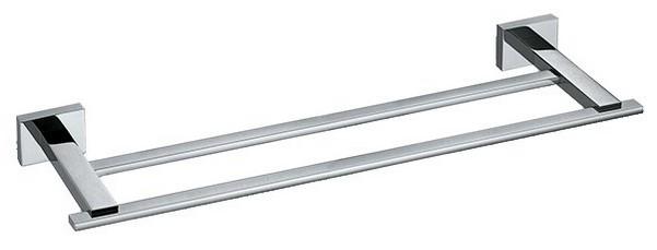 Str&oslash;mberg Levin h&aring;ndkl&aelig;destang dobbelt Krom til v&aelig;g montering