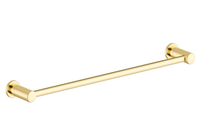 Damixa Silhouet håndklædestang - 500 mm - Poleret messing Damixa Silhouet håndklædestang - 500 mm - Poleret messing