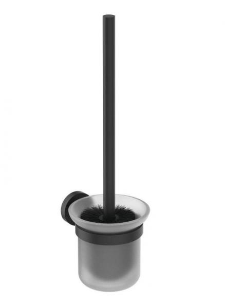 Ideal Standard IOM toiletbørste t/væg - Matsort Ideal Standard IOM toiletbørste t/væg - Matsort