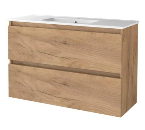 Sanibell Basicline mini møbelsæt 100 m/integrerede greb - Whiskey eg Sanibell Basicline mini møbelsæt 100 m/integrerede greb - Whiskey eg