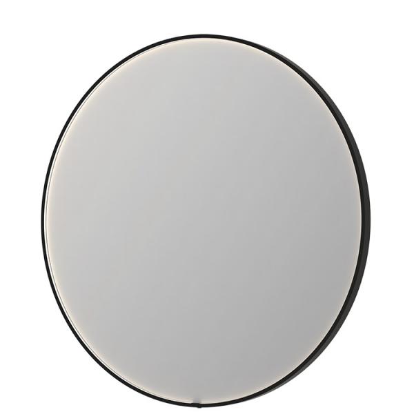 Sanibell Ink SP24 rundt spejl m/lys, varme og sensor &Oslash;100 - B&oslash;rstet gunmetal