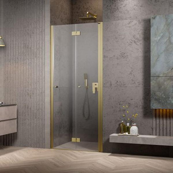 Str&oslash;mberg Noma 180 nichefolded&oslash;r 800mm - H&oslash;jre - B&oslash;rstet messing