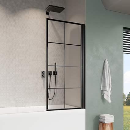 Str&oslash;mberg Noma New York badekarv&aelig;g - H&oslash;jre - Mat sort