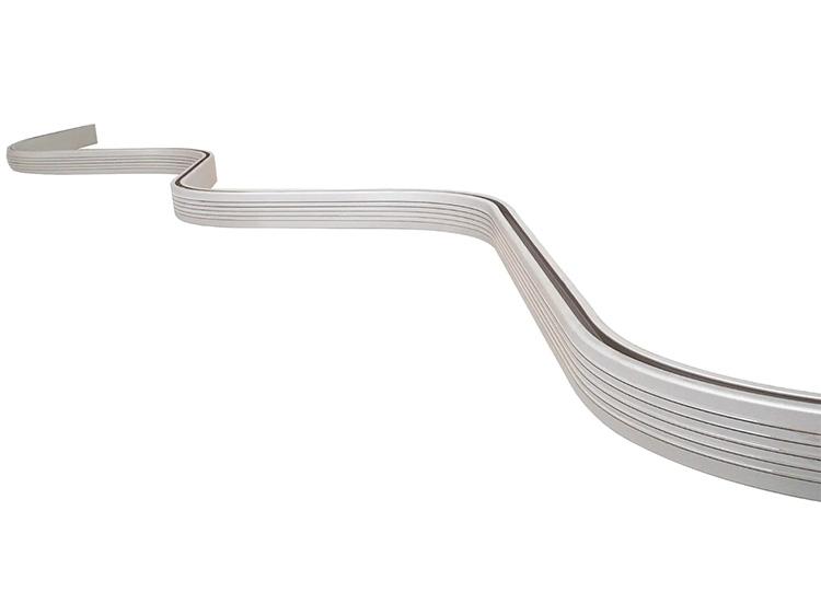 Hefe Bendy forh&aelig;ngsstang - S&oslash;lvgr&aring;