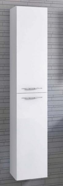 Str&oslash;mberg Parma/Alba h&oslash;jskab m/2 d&oslash;re - Hvid h&oslash;jglans