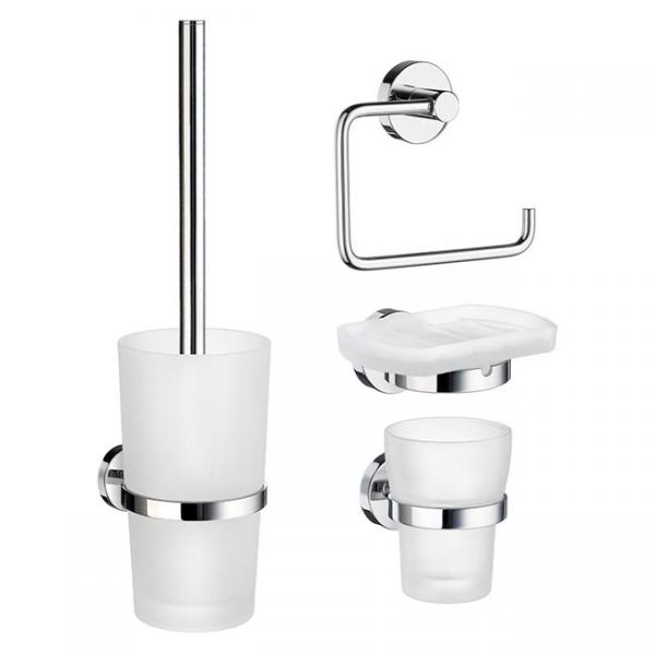 Smedbo Home tilbeh&oslash;rspakke til bad t/v&aelig;g - Krom