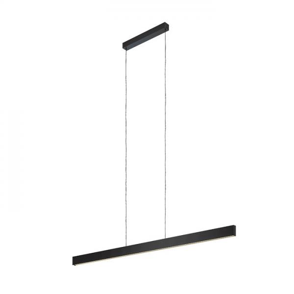 Cass&oslash;e Linea line&aelig;r pendellampe 180 cm - Mat sort