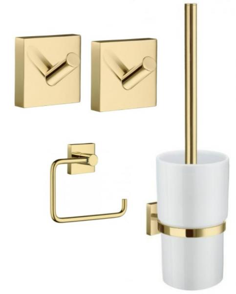 Smedbo House tilbeh&oslash;rspakke 4 - Poleret messing