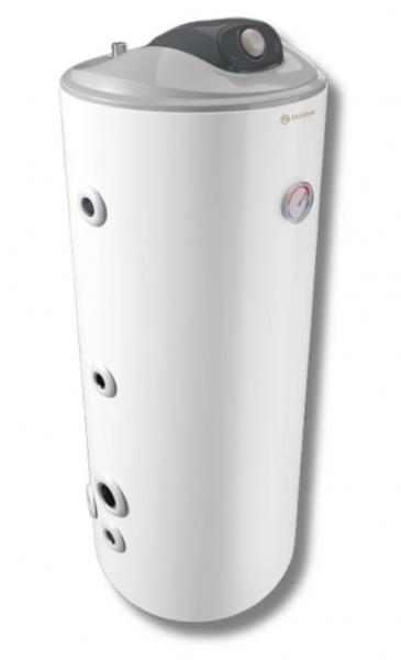 Varmtvandsbeholder - 150 L - Stor spiral - Til varmepumper Varmtvandsbeholder - 150 L - Stor spiral - Til varmepumper