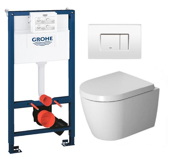 Duravit Me by Starck Compact Rimless toiletpakke inkl. sæde m/soft-close, mellem cisterne og hvid betjening Duravit Me by Starck Compact Rimless toiletpakke inkl. sæde m/soft-close, mellem cisterne og hvid betjening