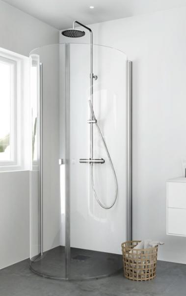 Hafa Igloo PRO U bruseniche til lige bagv&aelig;g eller hj&oslash;rne - 80x95 cm