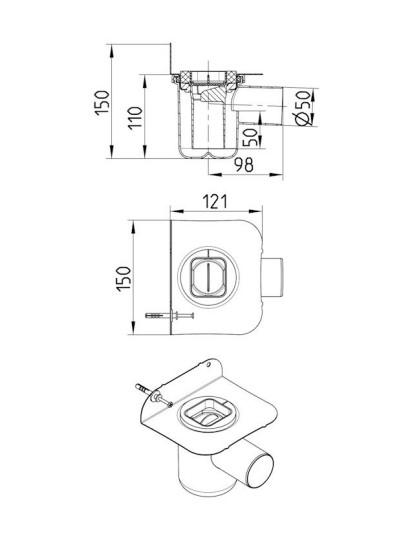 Bl&uuml;cher Art Deco vandl&aring;s