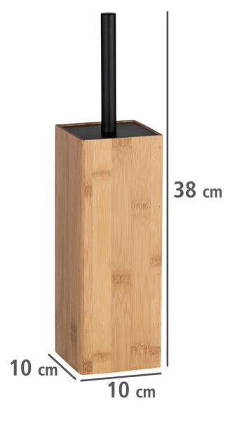 Wenko Bambusa tilbeh&oslash;rspakke til bad - Bambus/sort