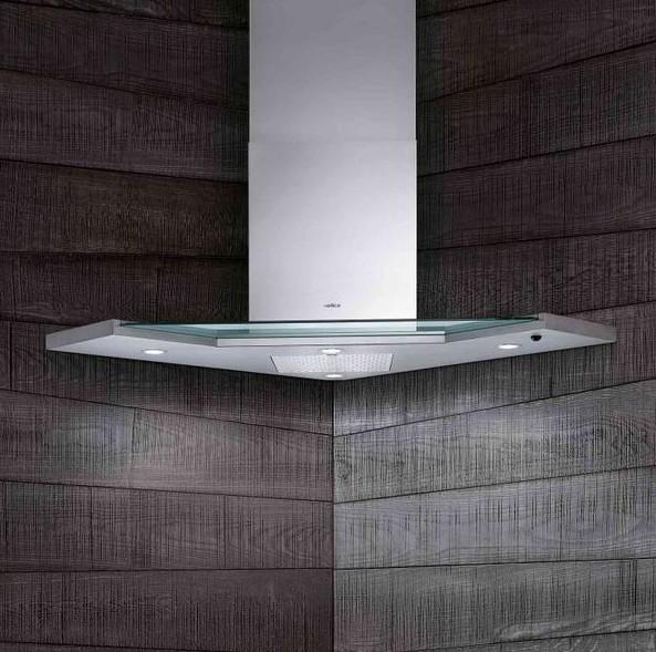 Eico Synthesis Emhætte til hjørnemontering - Rustfrit stål Eico Synthesis Emhætte til hjørnemontering - Rustfrit stål