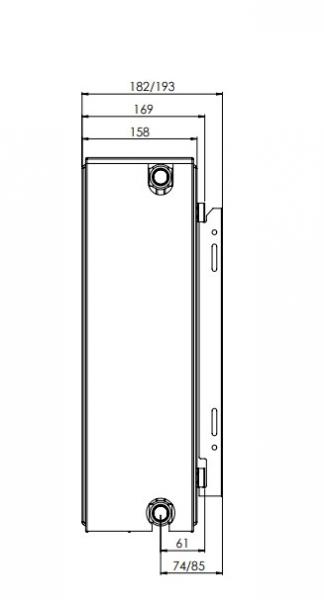 Unite Compact T33-500-400 mm - 8,5 kvm Unite Compact T33-500-400 mm - 8,5 kvm