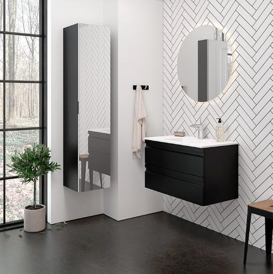 Dansani Minore 60 m&oslash;belvask - Uden hanehul - Hvid mat