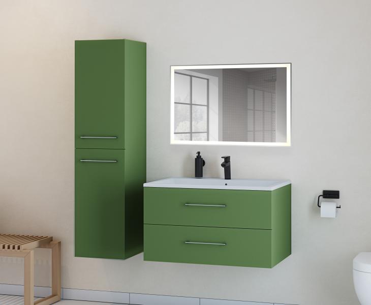 Nortiq Bakkedahl h&oslash;jskab - Mat gr&oslash;n