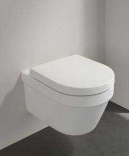 V&B Architectura væghængt toilet m/direct flush, AntiBac og C+ V&B Architectura væghængt toilet m/direct flush, AntiBac og C+