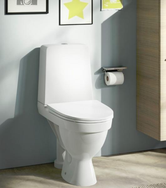 Laufen Kompas Rimless toilet m/&aring;ben S-l&aring;s