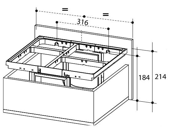 Intra Juvel Jazz 60-4 affaldsbeholder m/4 spande Intra Juvel Jazz 60-4 affaldsbeholder m/4 spande