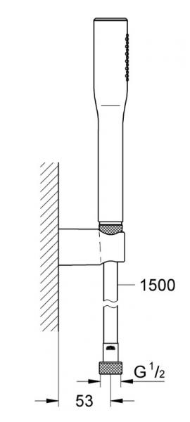 Grohe Euphoria Cosmopolitan h&aring;ndbrusers&aelig;t
