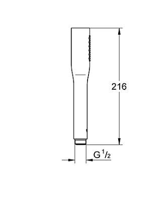 Grohe Euphoria Cosmopolitan stick h&aring;ndbruser - Krom