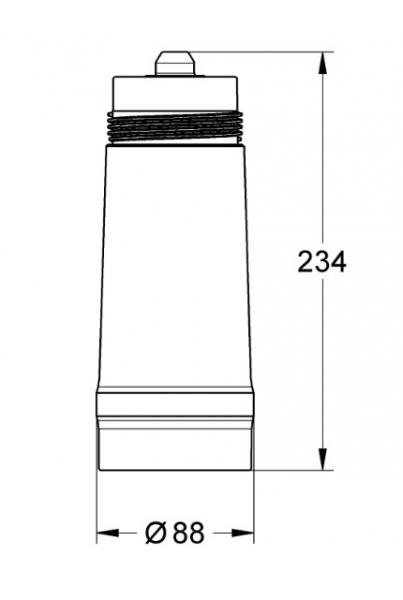 GROHE Blue filter m/aktivt kul